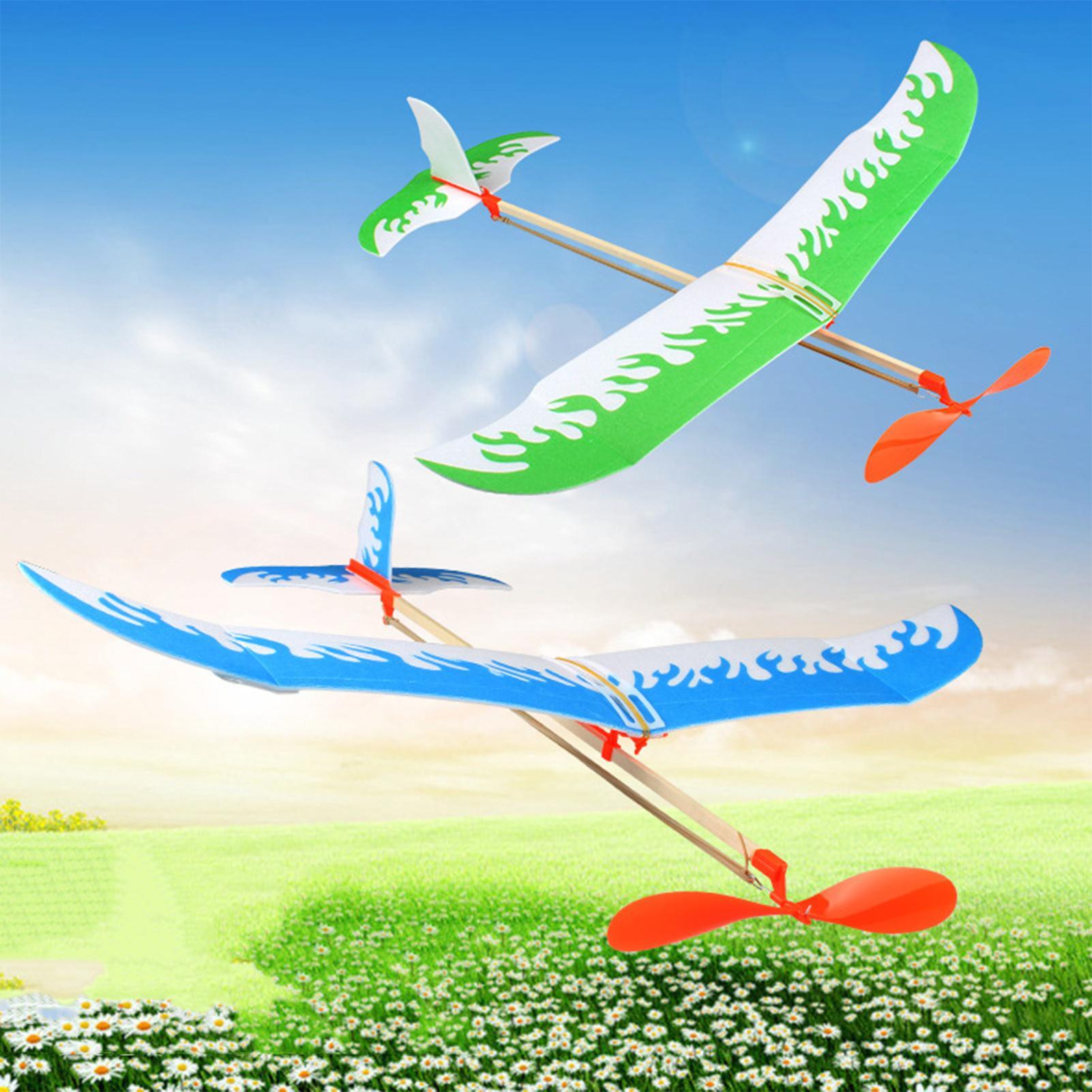 Outdoor Adventure Game - Avions à bande de caoutchouc, Kit