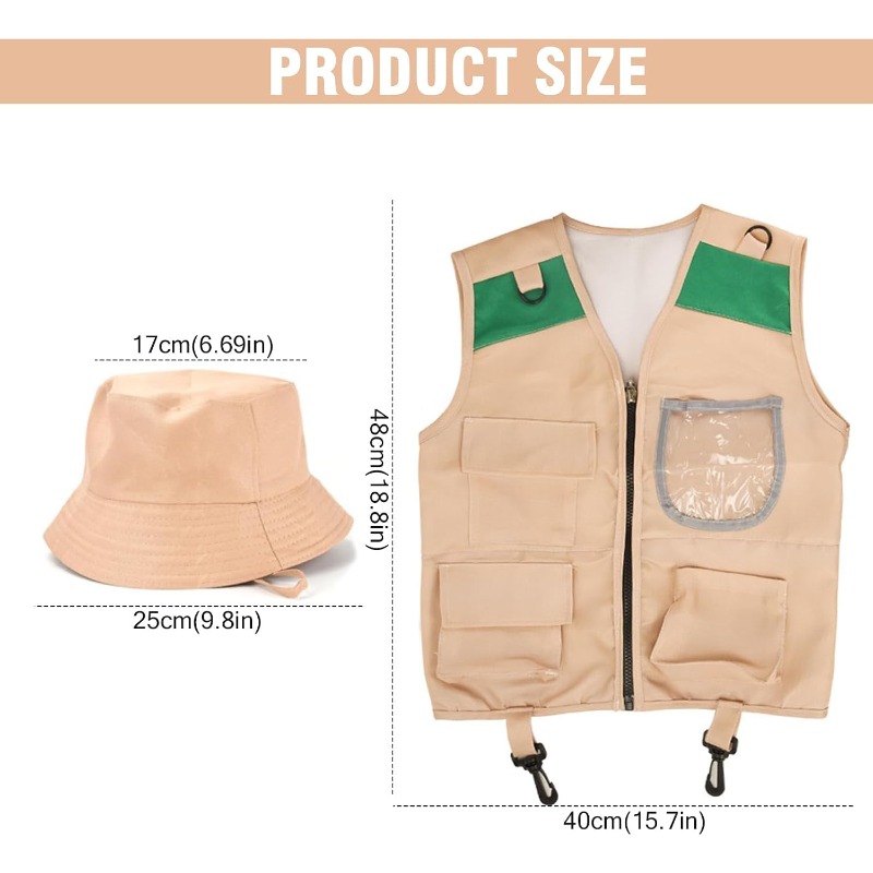 Costume de Safari avec gilet c - Outdoor Adventure Game avis et prix