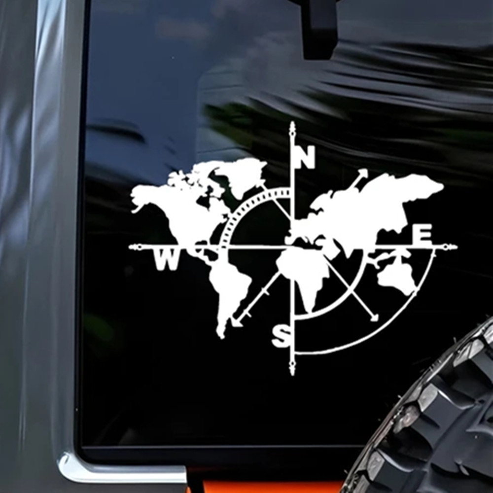 Autocollant en vinyle de carte - Outdoor Adventure Jeep avis et prix