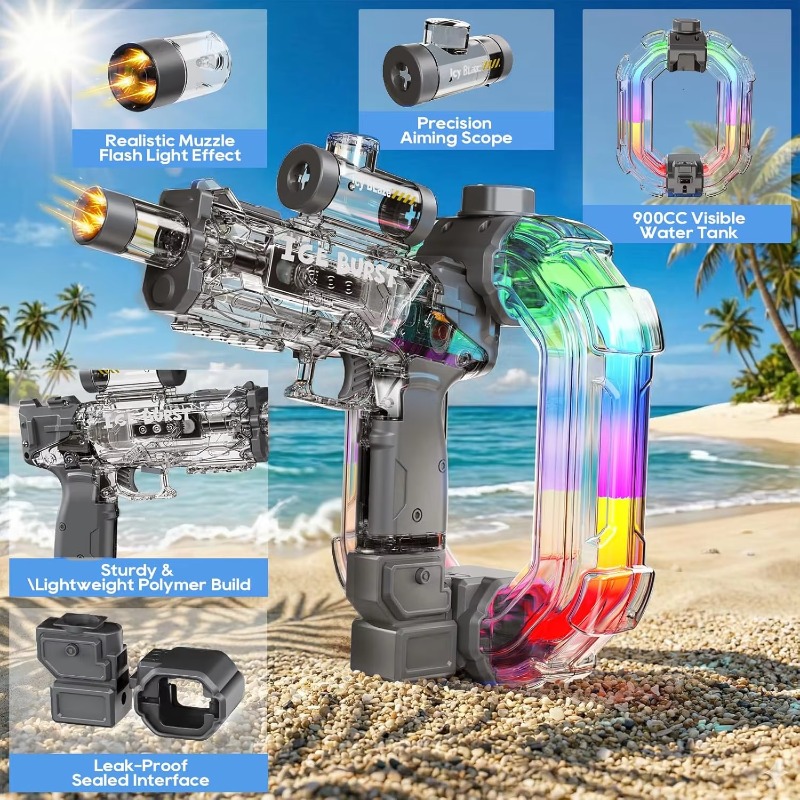 Pistolets à eau électriques en - Outdoor Adventure Game avis et prix