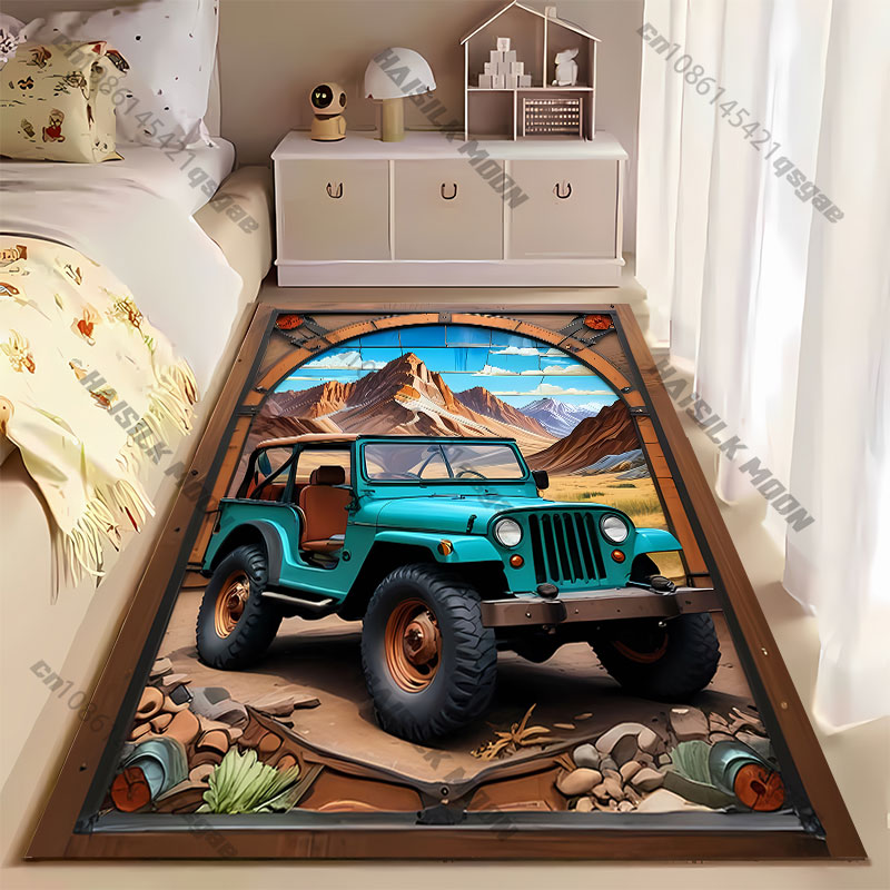 Tapis de yoga, tapis de salon, - Outdoor Adventure Jeep avis et prix