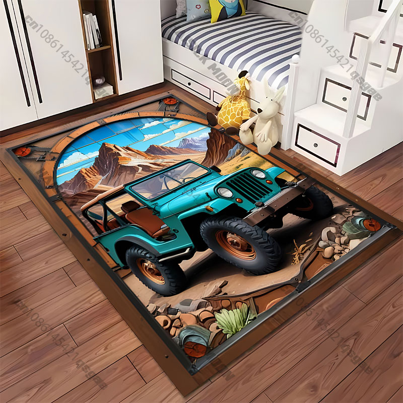Tapis de yoga, tapis de salon, - Outdoor Adventure Jeep avis et prix