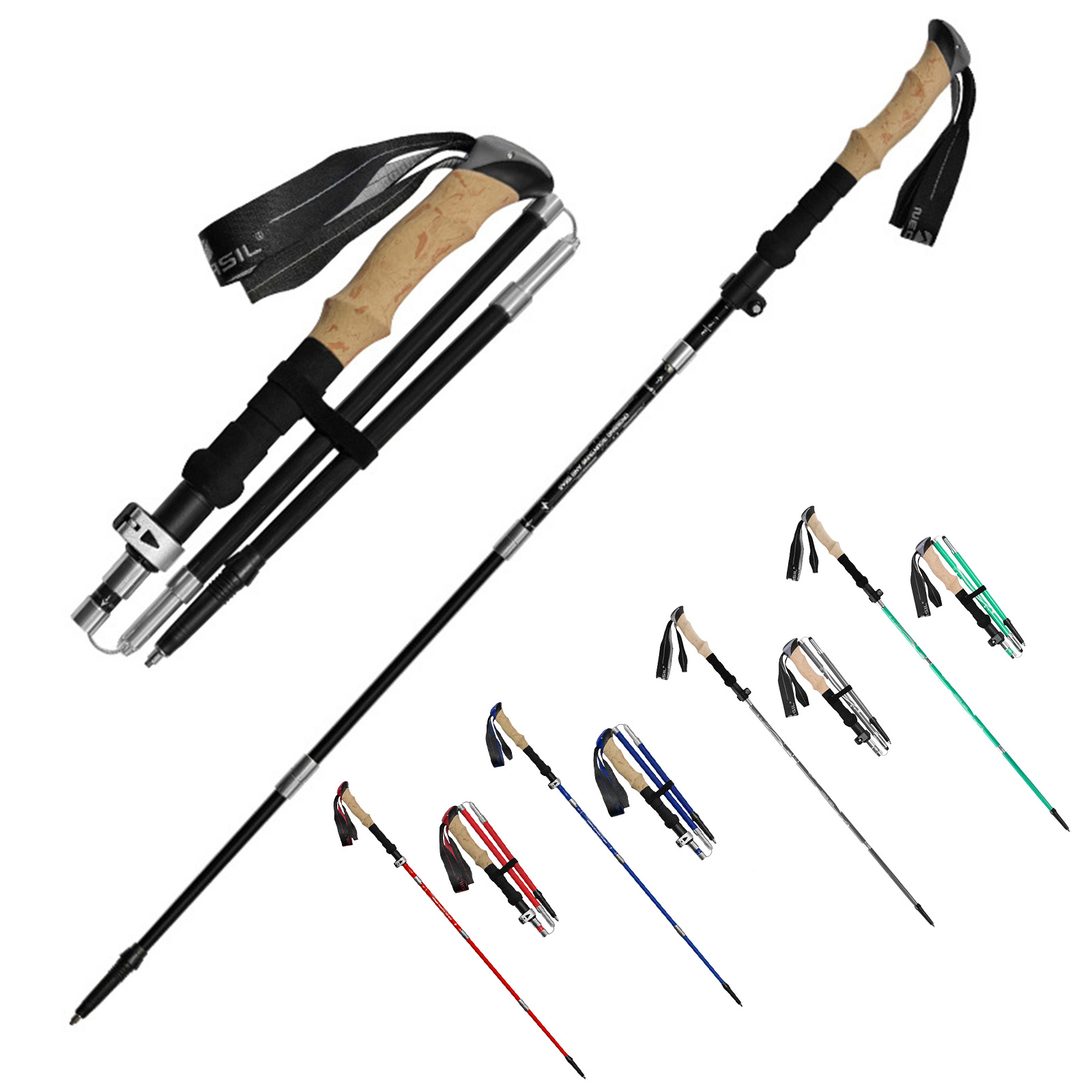 Bâtons de randonnée pliables e - Trekking Pole Carbon avis et prix